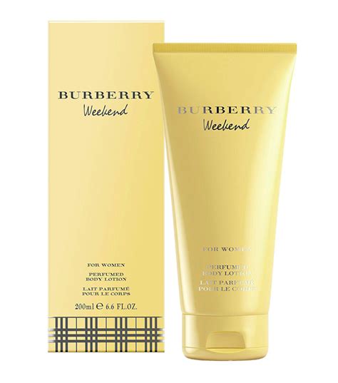 burberry weekend body cream